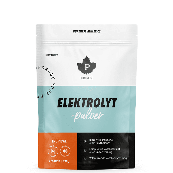 Elektrolytpulver 240 g – från Pureness – 196 kr – hos Bodystore