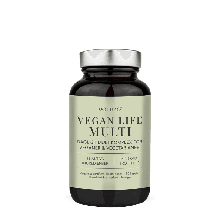 Vegan Life Multi 90 kapslar – från Nordbo – 209 kr – hos Bodystore
