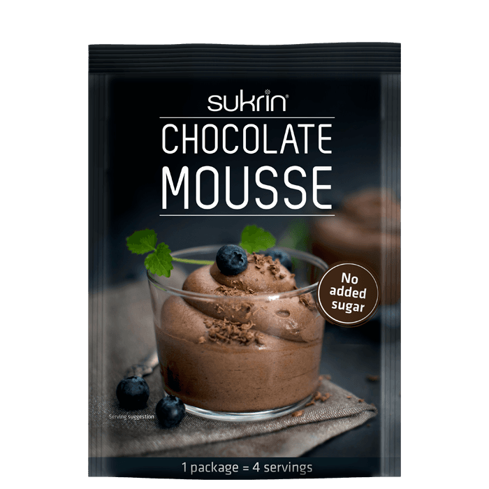 Chokladmousse Sockerfri 85 g – från SUKRIN – 39 kr – hos Bodystore