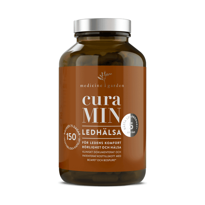 curaMIN Ledhälsa 56 kapslar – från MedicineGarden – 598 kr – hos Bodystore
