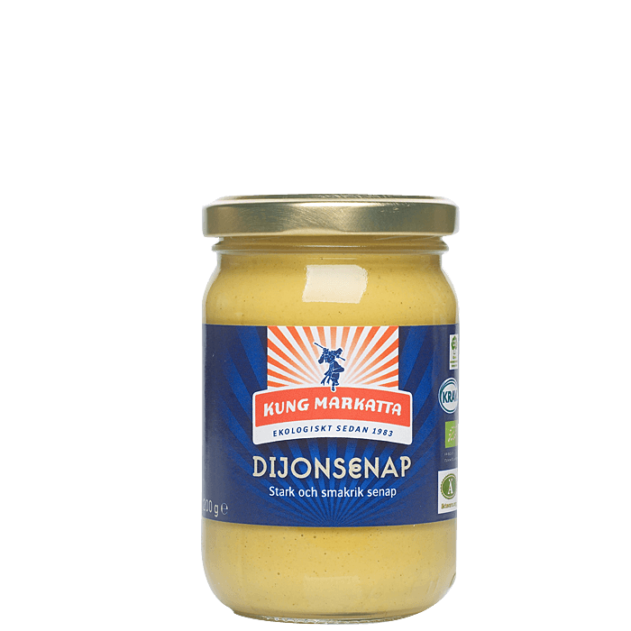 Dijonsenap 200 g från Kung Markatta – köp hos Bodystore
