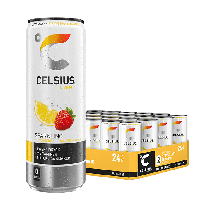 24 x Celsius, 355 ml 2 kr pant – från Celsius – 509 kr – hos Bodystore