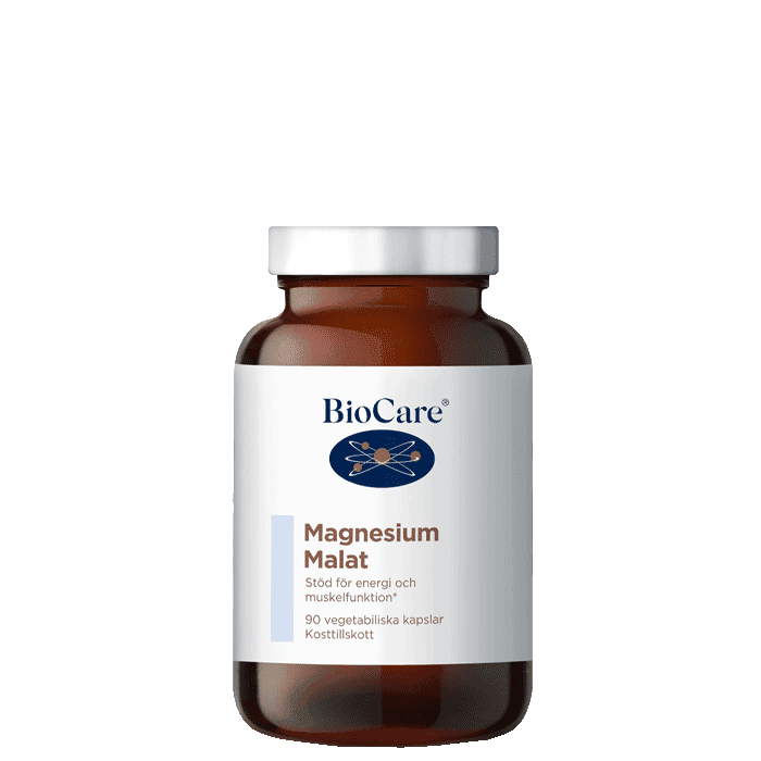 Magnesium Malat 90 kapslar – från BioCare – 196 kr – hos Bodystore