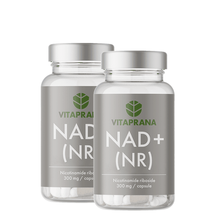 NAD+ (NR) 2-pack 60 kapslar – från Vitaprana – 363 kr – hos Bodystore