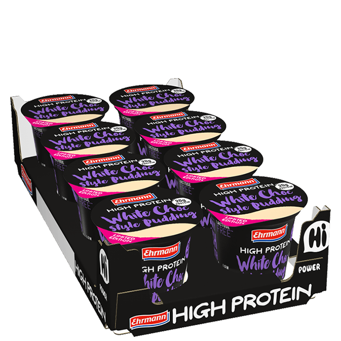 8 x Ehrmann Protein Pudding, 200 g från Ehrmann – köp hos Bodystore