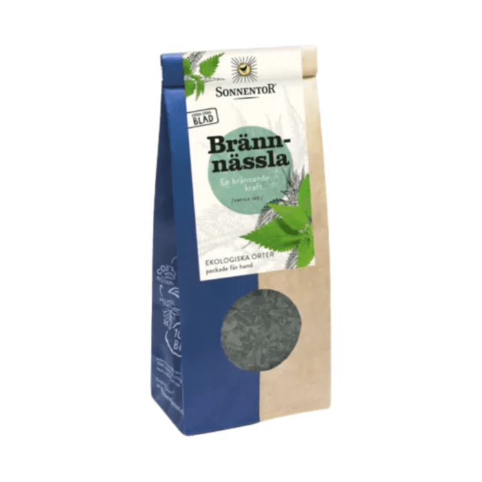 Brännässla Nässelte Ekologiskt 50g – från Sonnentor – 75 kr – hos Bodystore