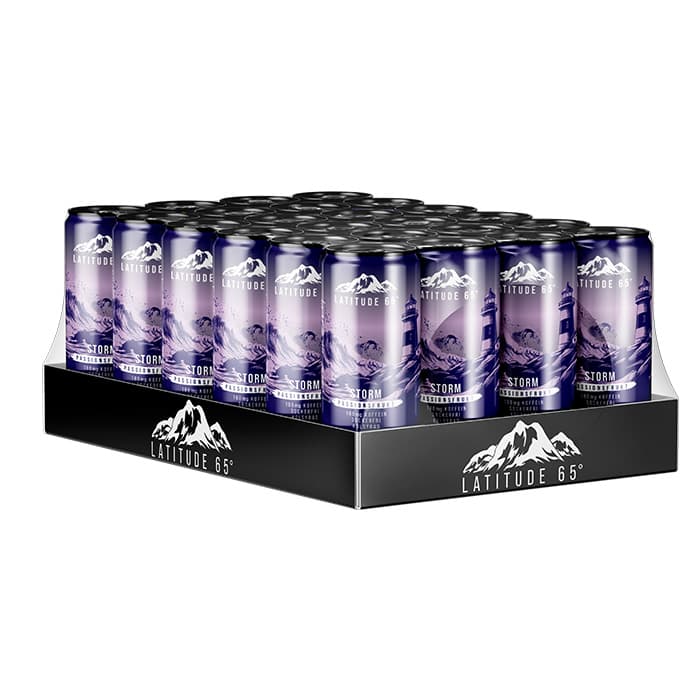 24 x Latitude 65, 330 ml 2 kr pant – från Latitude 65 – 419 kr – hos Bodystore
