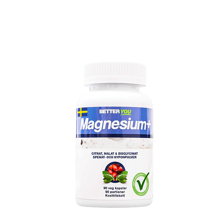 Magnesium Plus 90 kapslar – från Better You – 188 kr – hos Bodystore