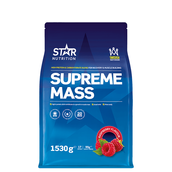 Supreme Mass Gainer 1,53 kg – från Star Nutrition – 259 kr – hos Bodystore