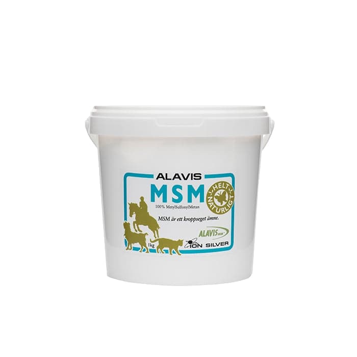 Alavis MSM-1000H 1kg – från Ion Silver – 345 kr – hos Bodystore