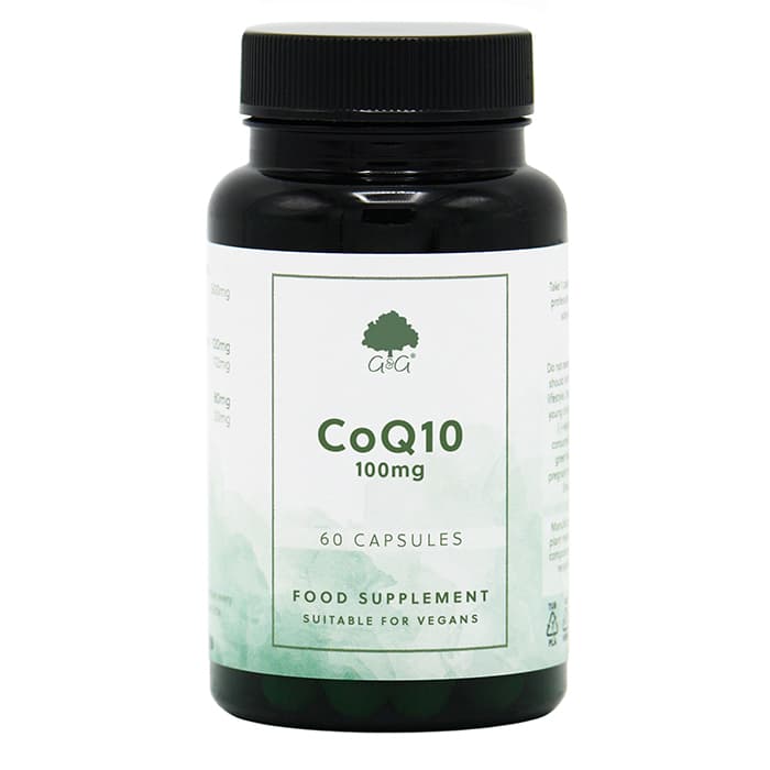 CoQ10 100 mg 60 kapslar – från G&G Vitamins – 295 kr – hos Bodystore