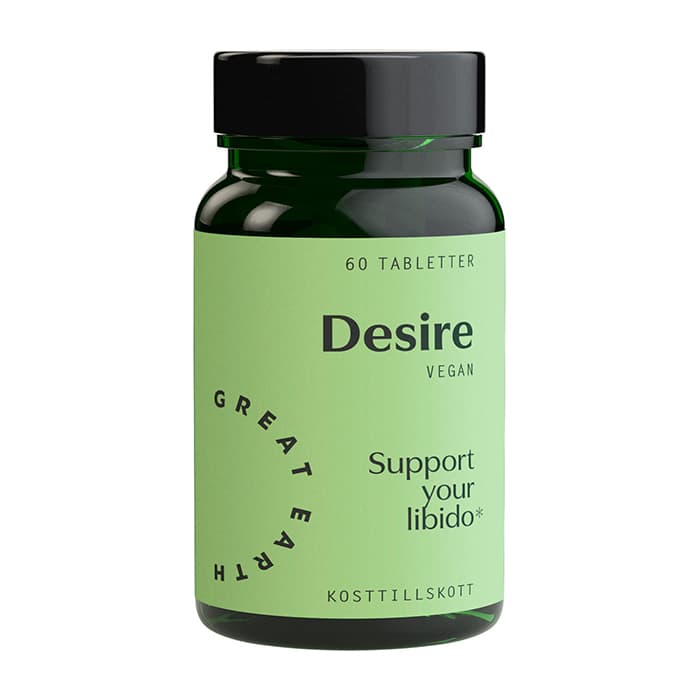 Desire 60 tabletter från Great Earth – köp hos Bodystore