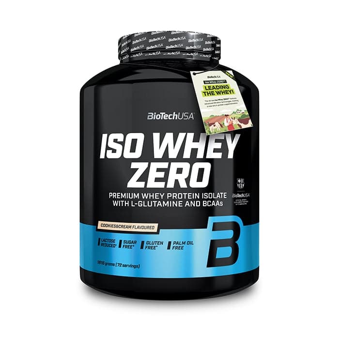 Iso Whey Zero Vassleproteinisolat 1816 g – från Biotech USA – 1149 kr – hos Bodystore