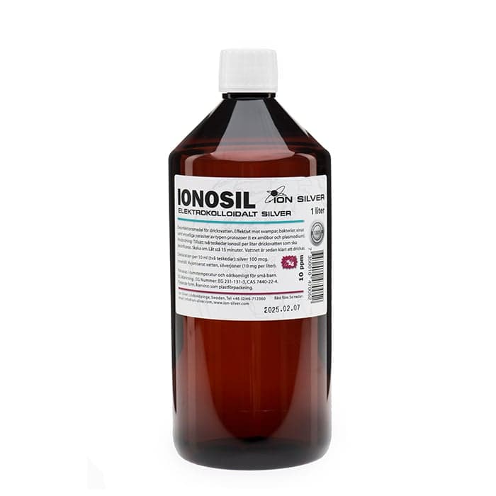 Kolloidalt Silver 1000 ml – från Ion Silver – 169 kr – hos Bodystore
