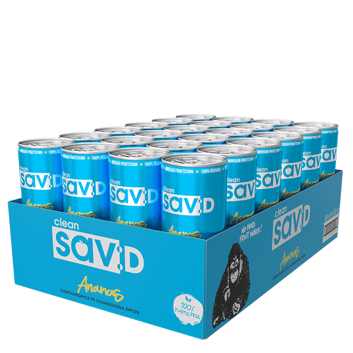 24 st Clean sav:D Flak 330 ml – från Clean – 489 kr – hos Bodystore