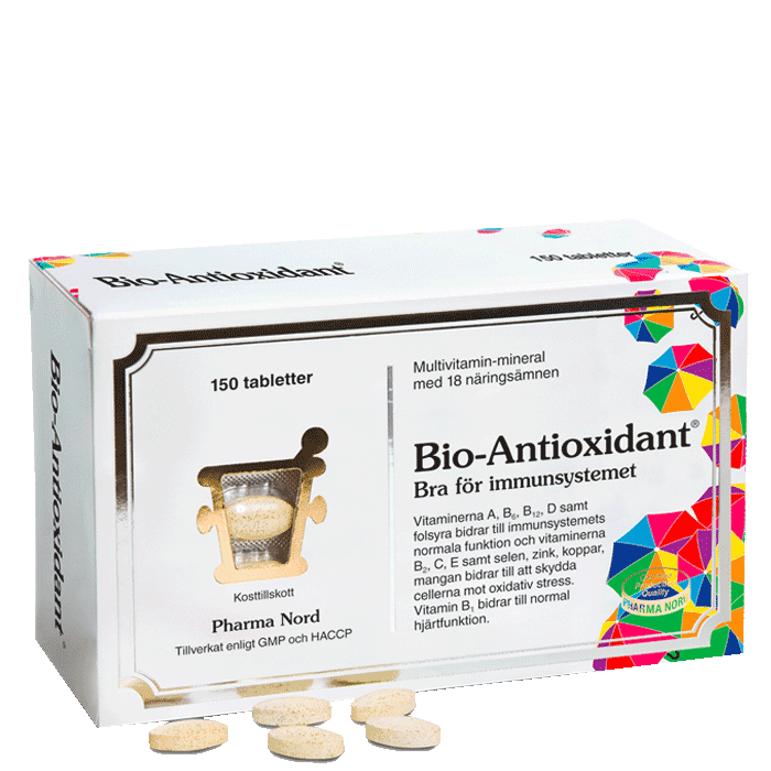 Bio-Antioxidant 150 kapslar från Pharma Nord – köp hos Bodystore