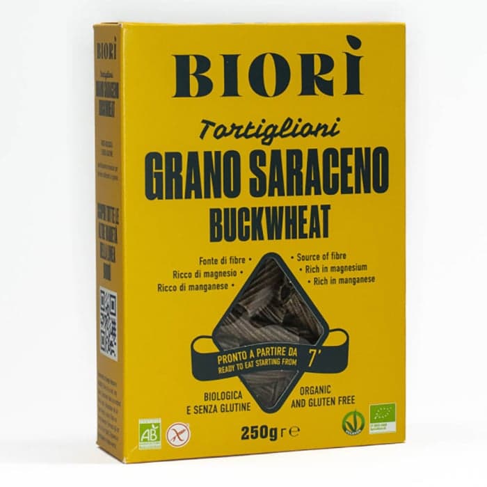 Bovetepasta Tortiglioni Glutenfri 250 g – från Biori – 39 kr – hos Bodystore