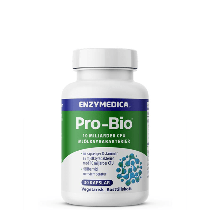 Pro-Bio 30 kapslar – från Enzymedica – 209 kr – hos Bodystore