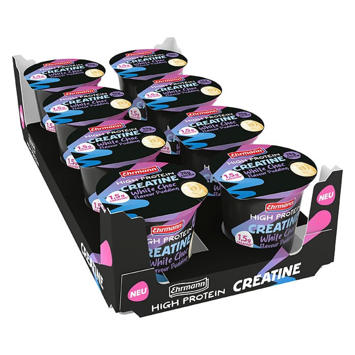 8 x Ehrmann High Protein Creatine Pudding 230 g från Ehrmann – köp hos Bodystore