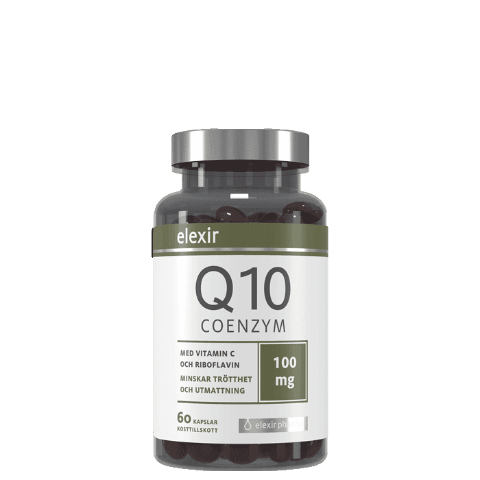 Coenzyme Q10 60 kapslar – från Elexir Pharma – 166 kr – hos Bodystore