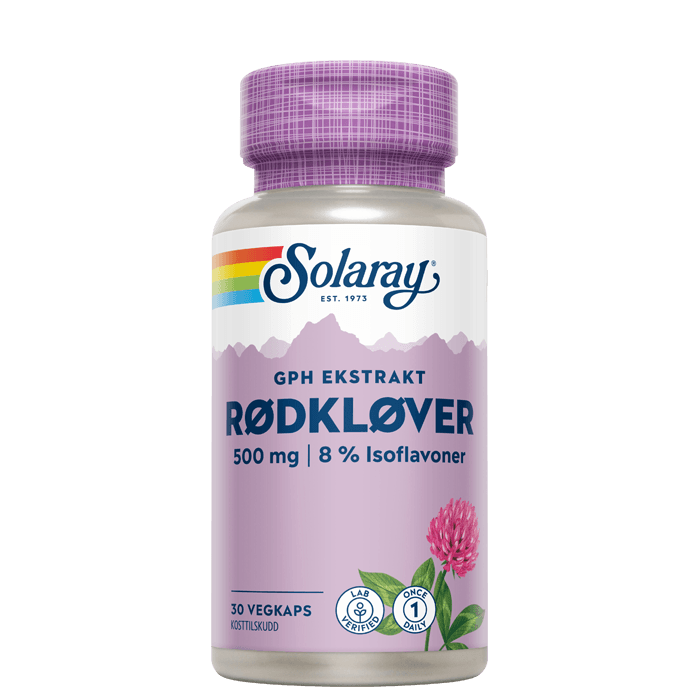 Rödklöver 30 kapslar – från Solaray – 289 kr – hos Bodystore