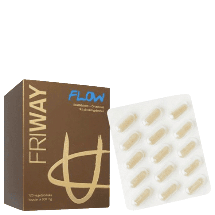 Friway Flow 120 tabletter – från Friway – 369 kr – hos Bodystore