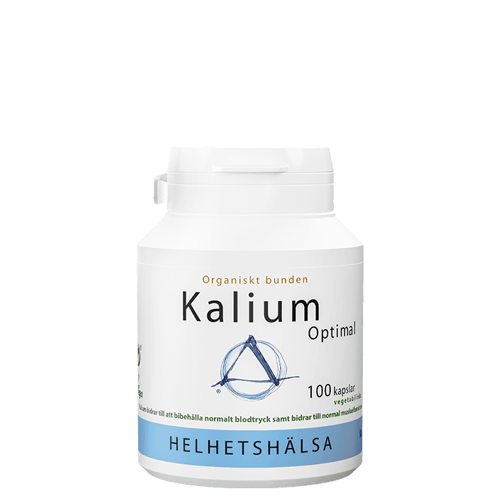 KaliumOptimal 288mg 100 kapslar – från Helhetshälsa – 127 kr – hos Bodystore