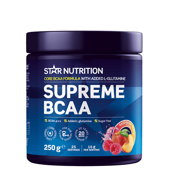 Supreme BCAA Pulver 250 g från Star Nutrition – köp hos Bodystore
