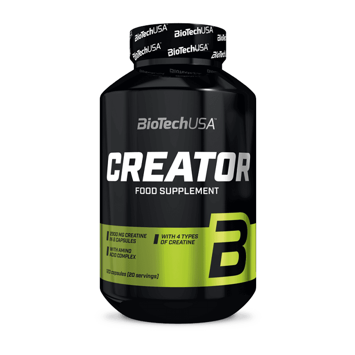 Crea.TOR Kreatin Kapslar 120 st – från Biotech USA – 299 kr – hos Bodystore