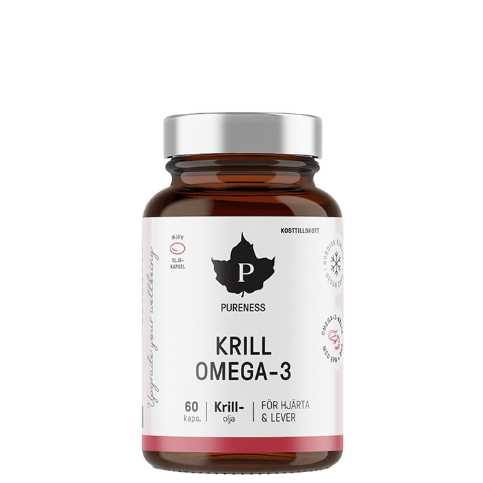Krill Omega-3 60 kapslar – från Pureness – 175 kr – hos Bodystore