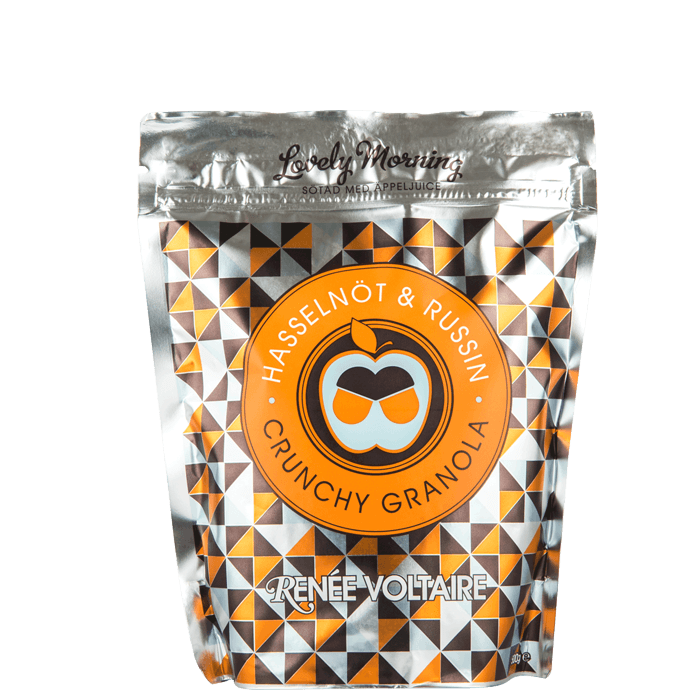 Crunchy Granola Hasselnöt Och Russin 500 g från Renée Voltaire – köp hos Bodystore