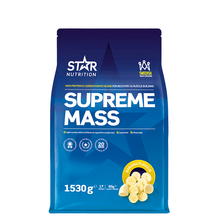 Supreme Mass Gainer 1,53 kg – från Star Nutrition – 259 kr – hos Bodystore
