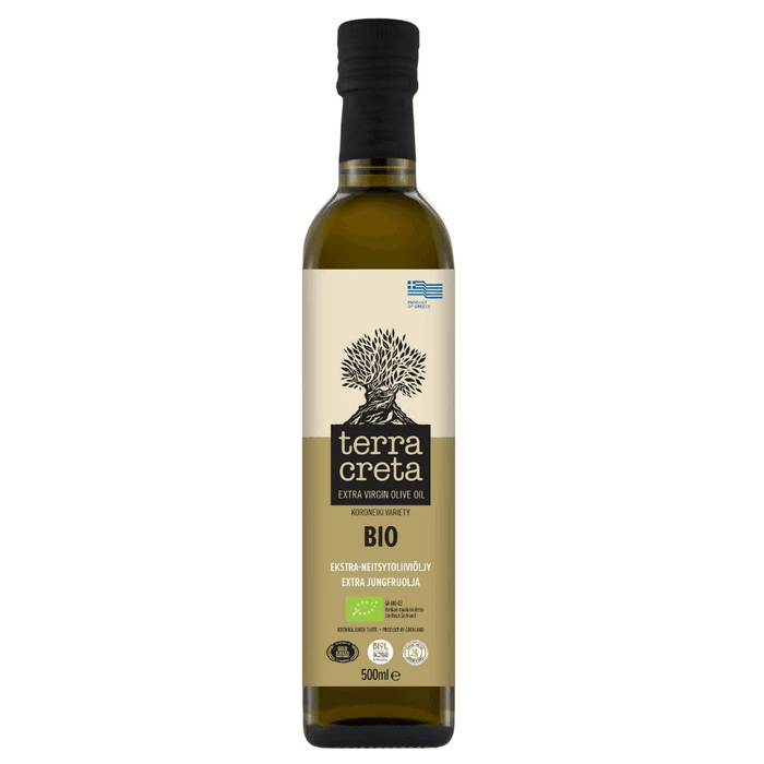 Ekologisk Extra Virgin Olivolja 500 ml från Terra Creta – köp hos Bodystore