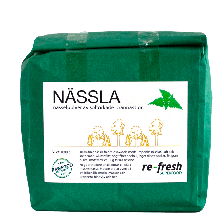 Nässla Superfood 1 kg – från Re-Fresh Superfood – 228 kr – hos Bodystore