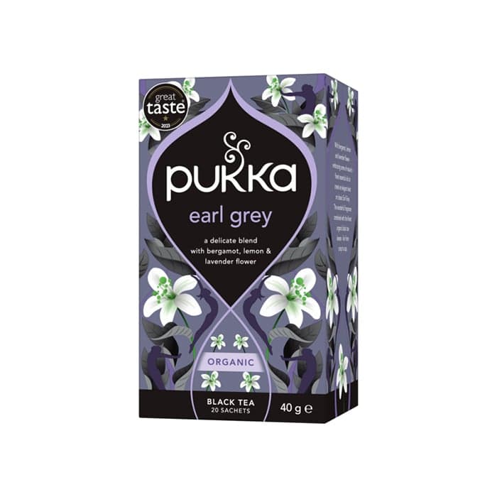 Svart Te Earl Grey EKO 20 st – från Pukka – 49 kr – hos Bodystore