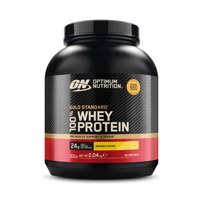 100% Whey Gold Standard Vassleprotein 2 kg från Optimum Nutrition – köp hos Bodystore