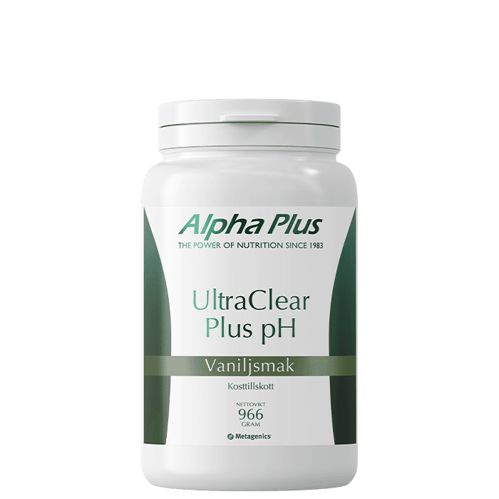 UltraClear Plus PH Vanilj 966 gram – från Alpha Plus – 699 kr – hos Bodystore
