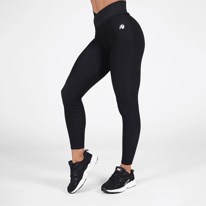 Dorris Leggings, Black – från Gorilla Wear – 349 kr – hos Bodystore