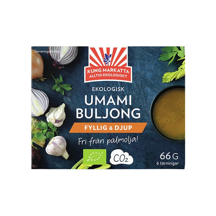 Umamibuljong 6 x 11 g – från Kung Markatta – 16 kr – hos Bodystore