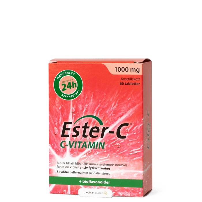 C-Vitamin 1000 mg 60 tabletter – från Ester-C – 199 kr – hos Bodystore