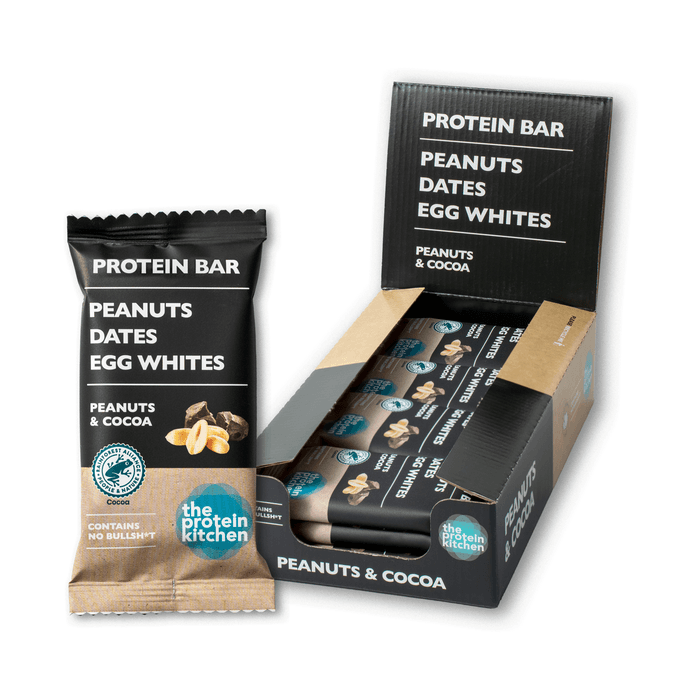 12 x Protein Bar, 50 g – från The Protein Kitchen – 319 kr – hos Bodystore