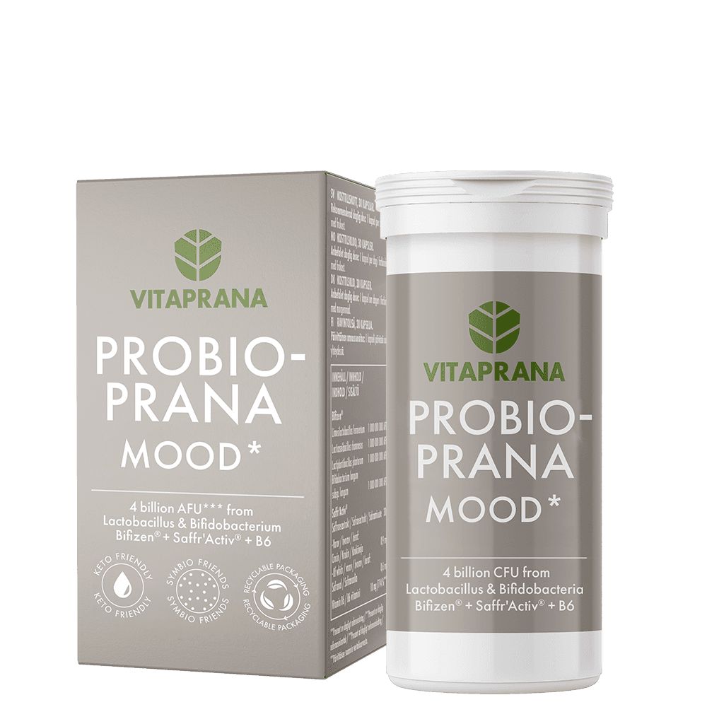 Probioprana Probiotika Mood 30 kapslar från Vitaprana – köp hos Bodystore