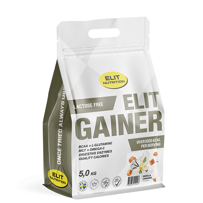 ELIT Gainer Laktosfri 5 kg – från Elit Nutrition – 1199 kr – hos Bodystore