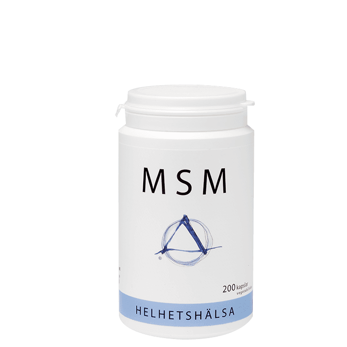 MSM 520 mg 200 kapslar – från Helhetshälsa – 239 kr – hos Bodystore