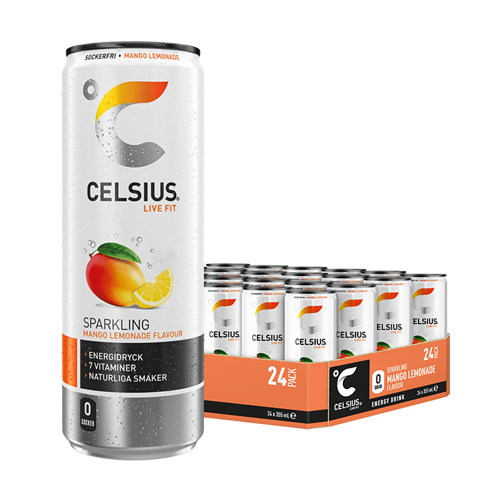 24 x Celsius, 355 ml 2 kr pant – från Celsius – 509 kr – hos Bodystore