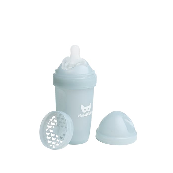 Nappflaska 240 ml Grå – från Herobility – 119 kr – hos Bodystore