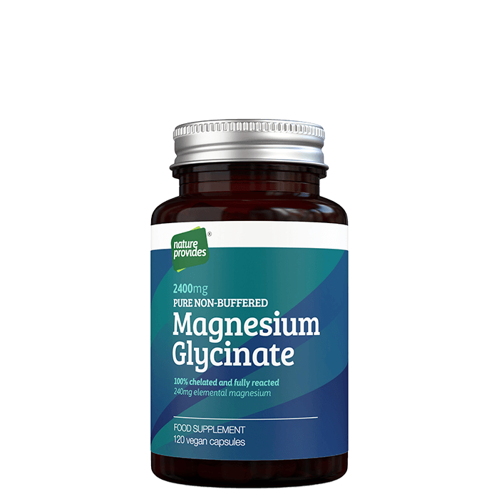 Magnesiumglycinat 120 kapslar – från Nature Provides – 289 kr – hos Bodystore