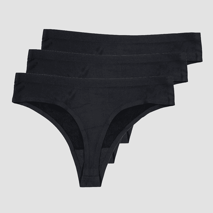 Invisible Thong 3-pack, Black – från ICANIWILL – 199 kr – hos Bodystore