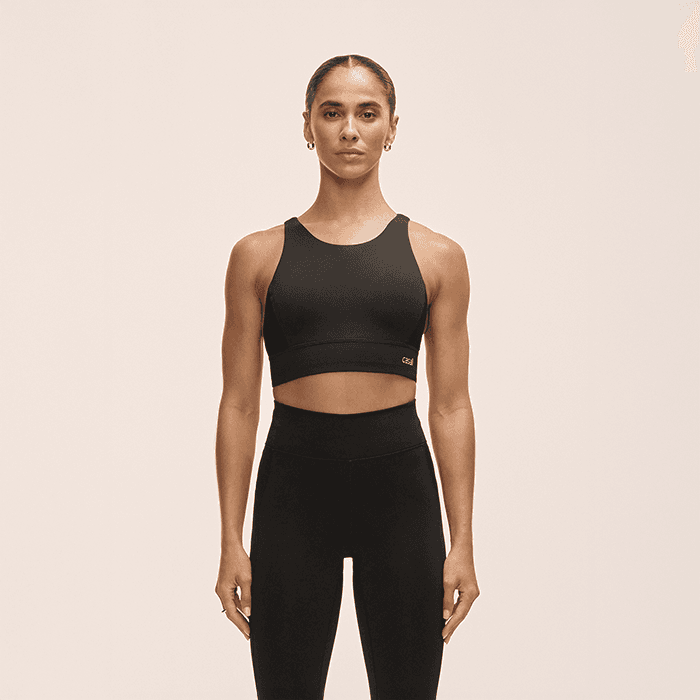Iconic Sport‑BH Justerbar Svart – från Casall Sportswear – 799 kr – hos Bodystore