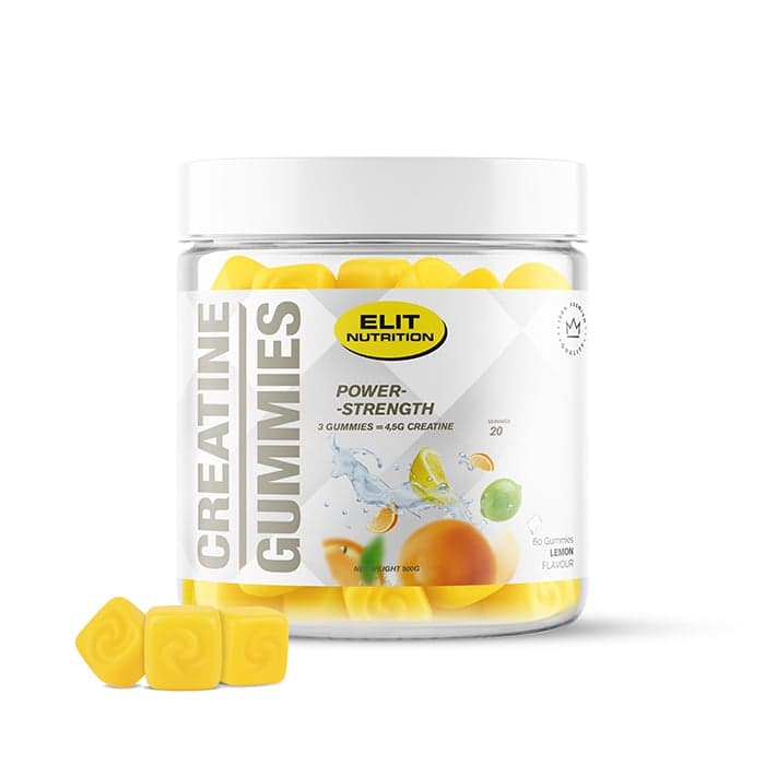 Creatine Gummies, 60 gummies – från Elit Nutrition – 299 kr – hos Bodystore